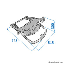 Dimensão - Travel System Anna³ Trio