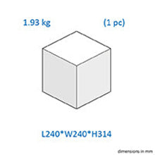 Dimensão - Umidificador Breathe