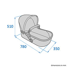Dimensão - Travel System Anna Luxe Trio