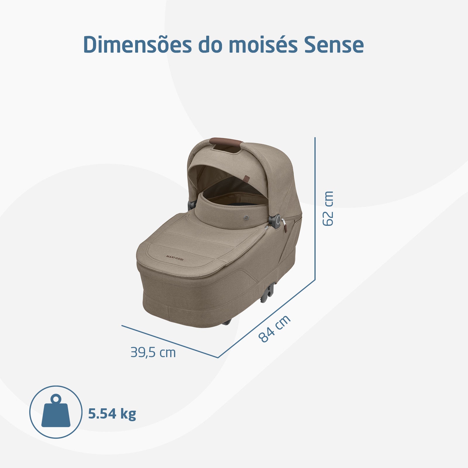Maxi-Cosi Brasil | Moisés Sense Maxi-Cosi | Conforto desde o