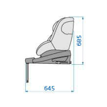 Dimensão - Cadeirinha Spinel 360