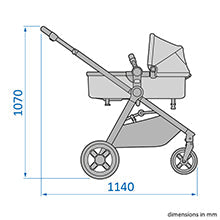 Dimensão - Travel System Anna Luxe Trio