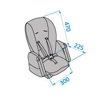 Dimensão - Cadeira de Refeição Minla