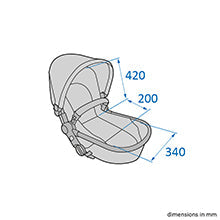 Dimensão - Travel System Anna Luxe Trio