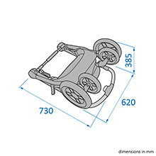 Dimensão - Travel System Anna Luxe Trio