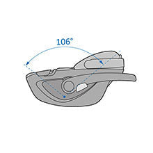 Dimensão - Bebê Conforto Pebble 360 com Base FamilyFix 360