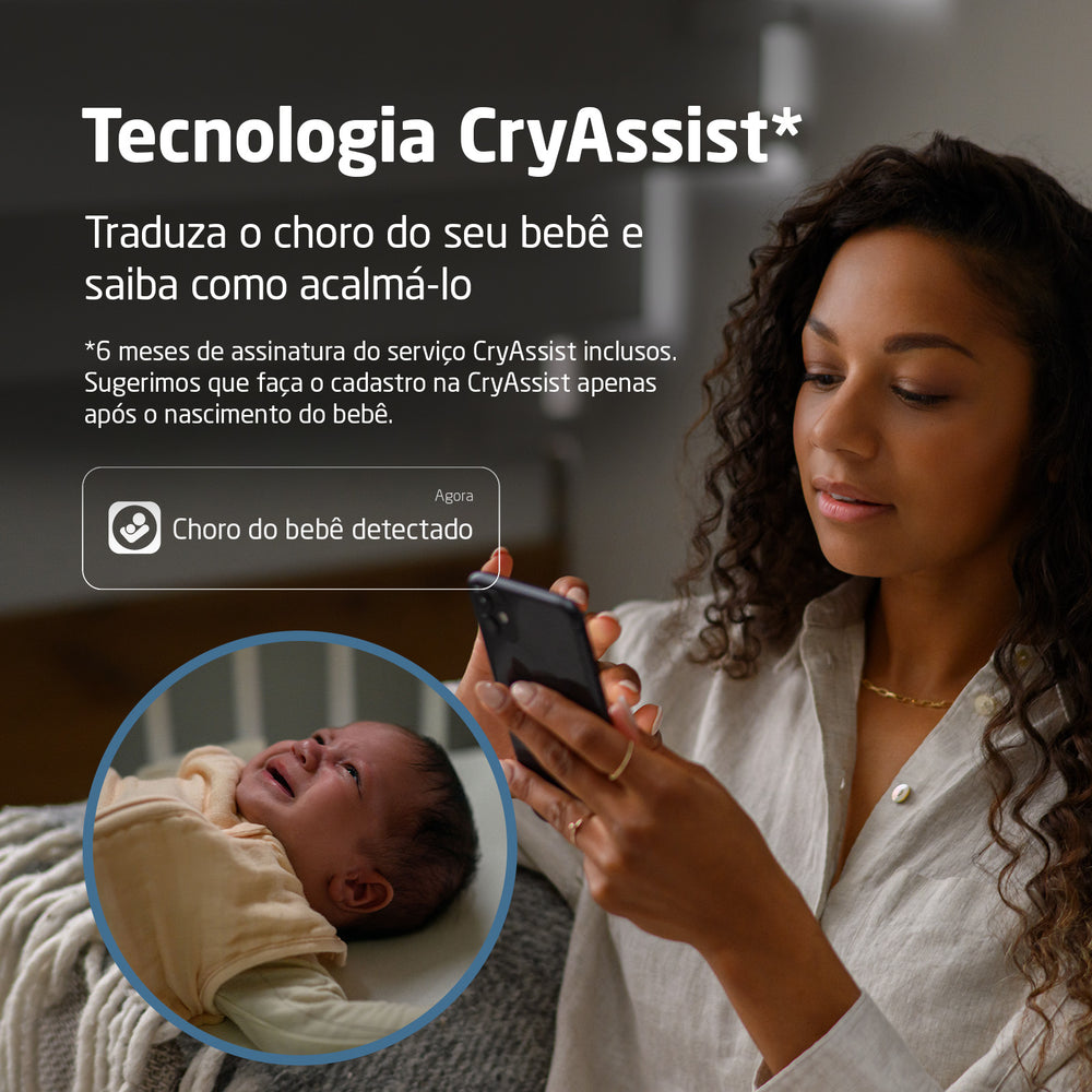 Bebê dormindo tranquilo com See Pro