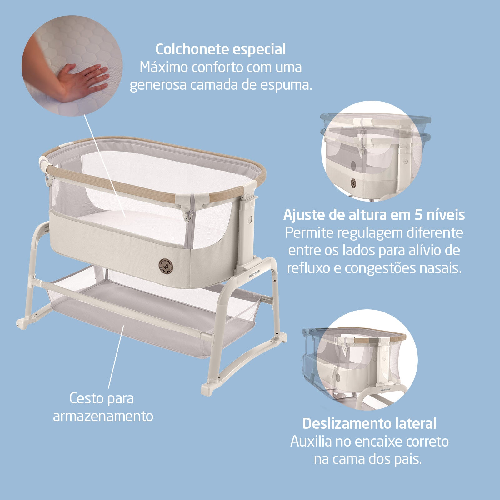 berço portátil maxi cosi Maxi-Cosi Brasil | Berço Iora Air Maxi-Cosi